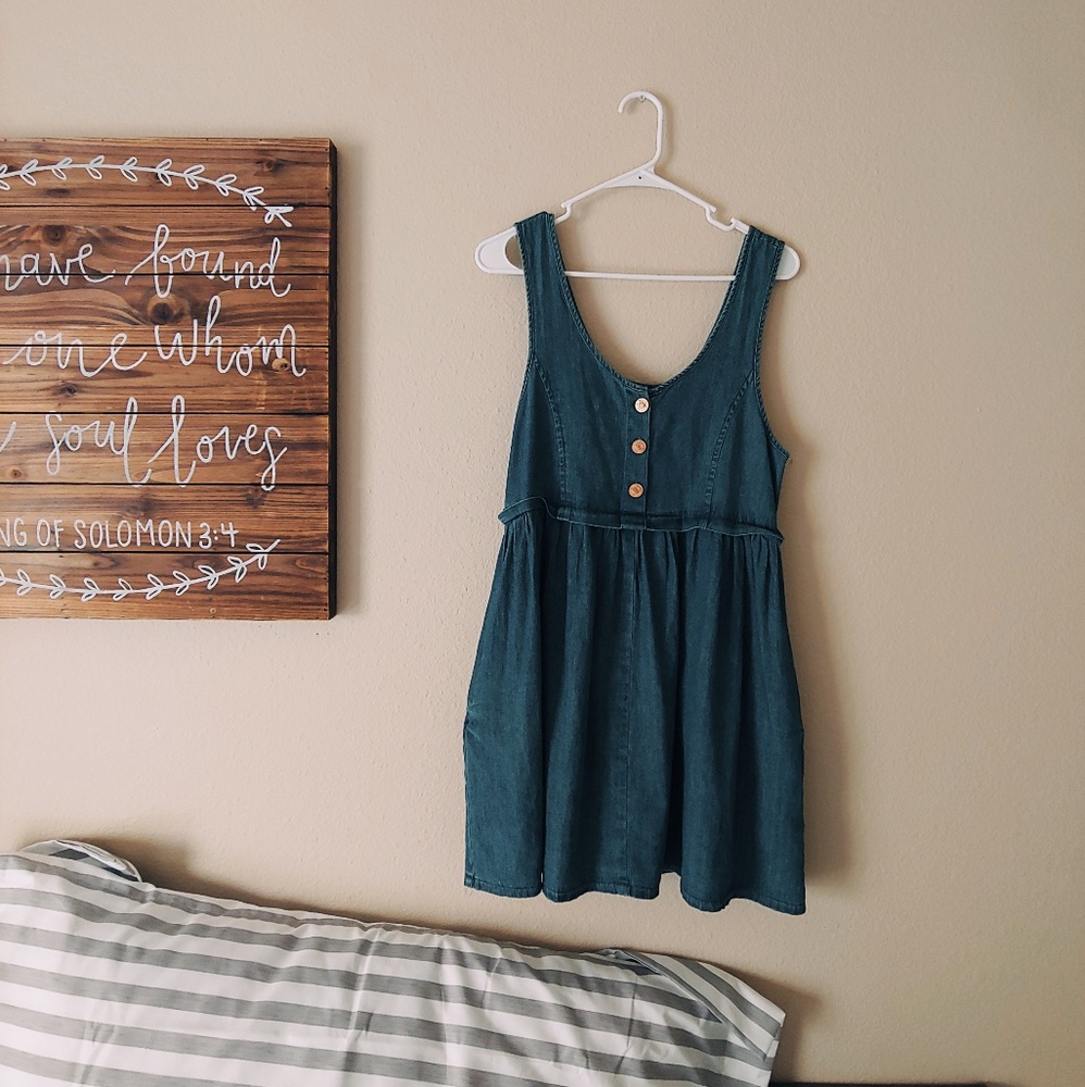 Denim Baby Doll Dress
